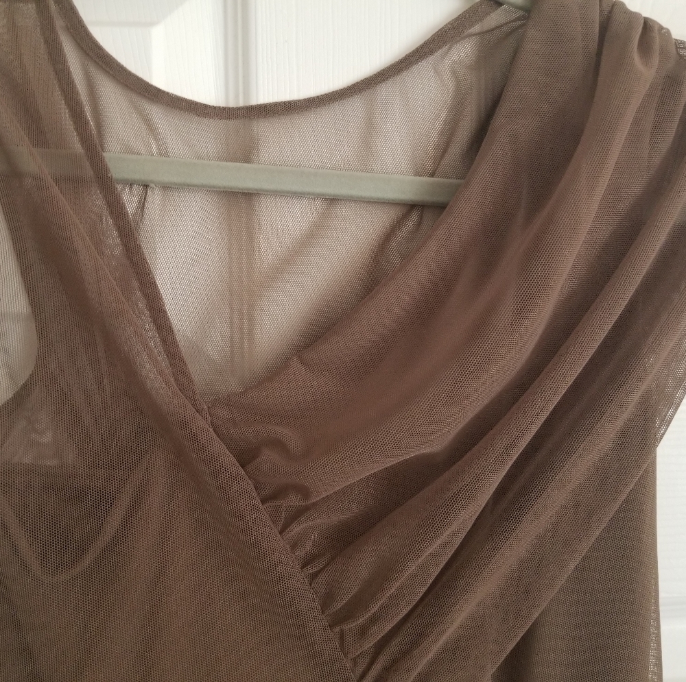 Gianni Bini Tan Fitting Dress - Picture 5 of 8